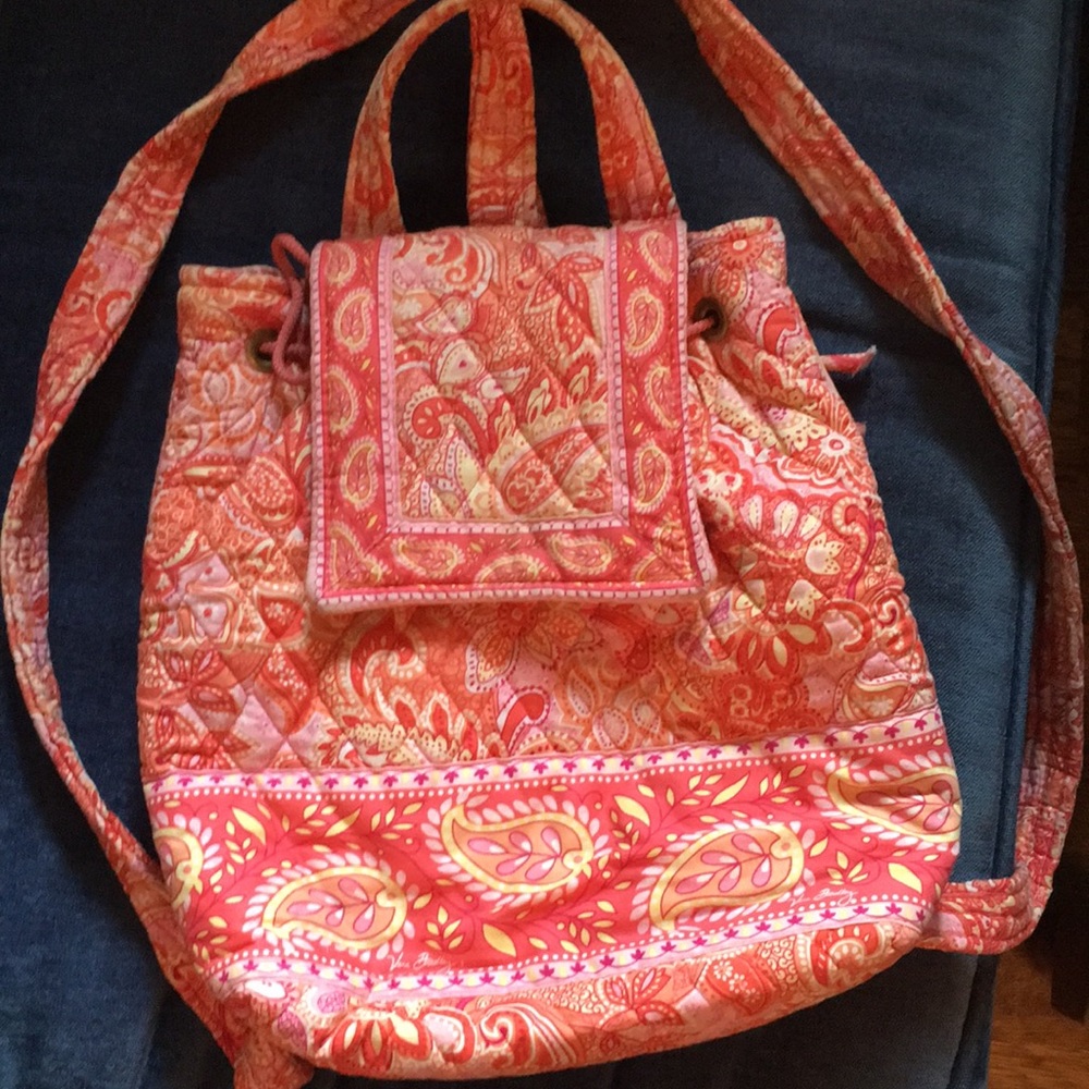 Vera Bradley Backpack plus Change Purse